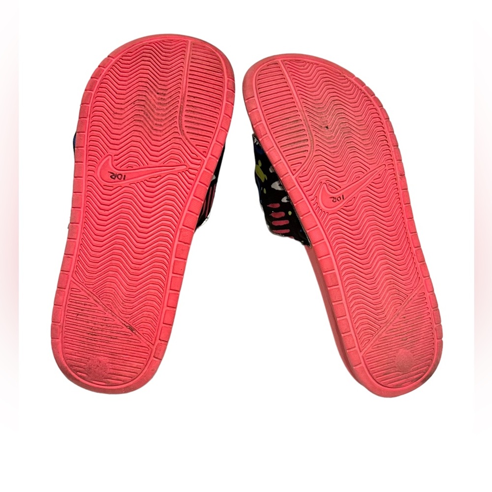 Nike, fanny, pack, slides, pink, blue, size 10 - Picture 4 of 5
